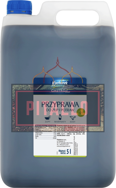 PRZYPRAWA KUCHAREK W PŁYNIE 4,8L BEZ GS