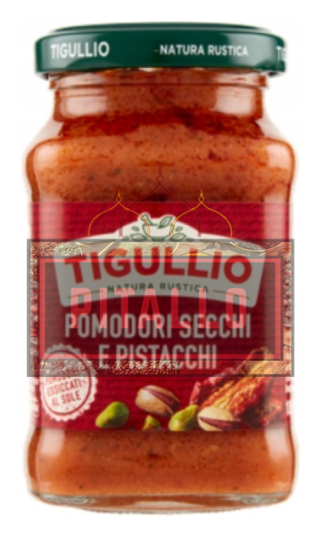 PESTO POMODORI SECCHI E PISTACCHI TIGULLIO 185G