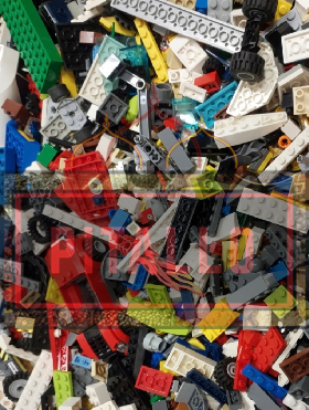 KLOCKI LEGO - MIX LUZ UŻYWANE